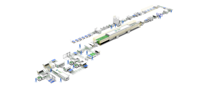 200MW Fully Auto Solar Panel Production Line